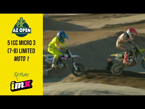 51cc Micro 3 (7-8) Limited Moto 1 | AZ Open 2025