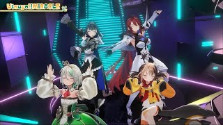 Utauyo!！MIRACLE/ジジ•ムリン セシリア•イマーグリーン エリザベス•ローズ•ブラッドフレイム オーロ•クロニー【#autofistnetwork】