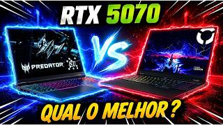 Acer Predator Helios Neo 16 ou Lenovo Legion 5i? Qual o Melhor NOTEBOOK GAMER com RTX 5070?