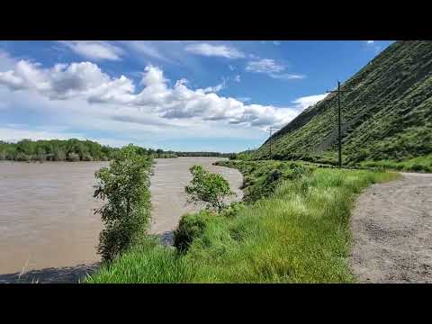 Yellowstone River Billings MT Flood 6/14/22