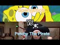 Spongebob SquarePants VS Patchy The Pirate WHO WINS