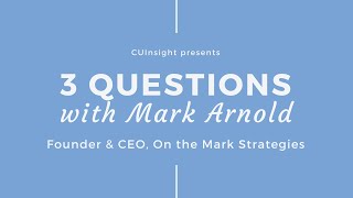 3 Questions with On the Mark Strategies’ Mark Arnold