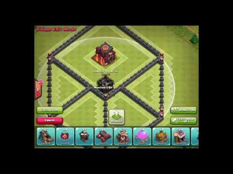 Clash Of Clans | EPIC 3D TROLL BASE BUILD!