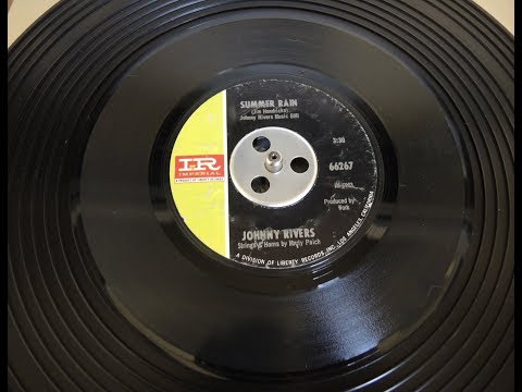 Summer Rain - Johnny Rivers - 1967 - Original 45 rpm Record