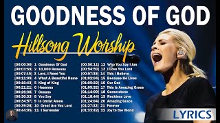 Goodness Of God, 10,000 Reasons,...| Hillsong United Playlist 2024 // Praise & Worship Songs Lyrics