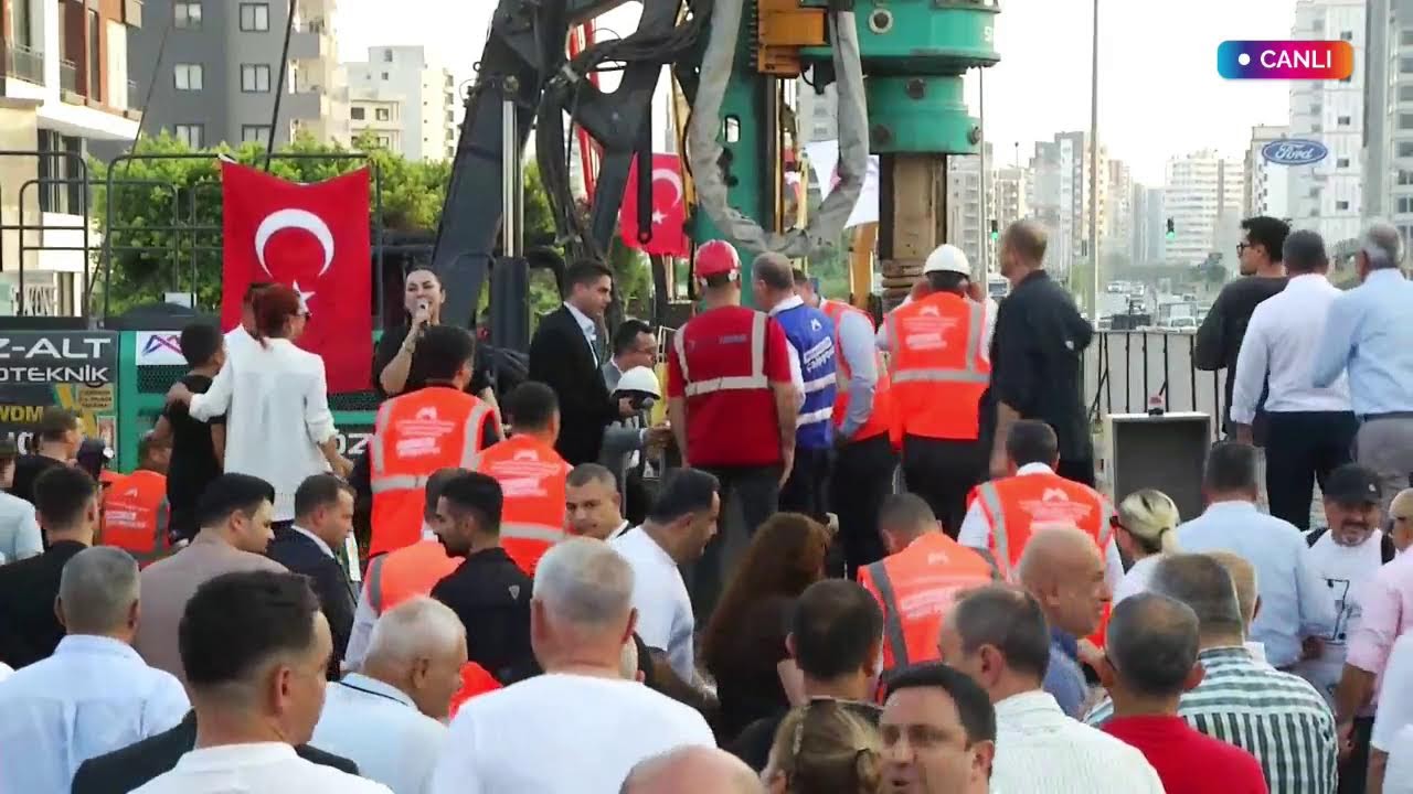Vatan Caddesi - Kuyuluk Farklı Seviyeli Bütünleşik Kavşak Temel Atma Töreni | #Canlı