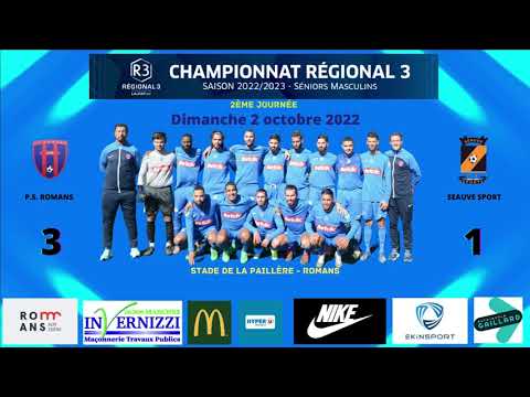 Championnat R3 - 2ème journée - 02 10 2022 PSR : 3- SEAUVE : 1