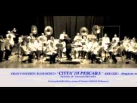 Con te Partirò, banda di Pescara, direttore Giovanni Minafra