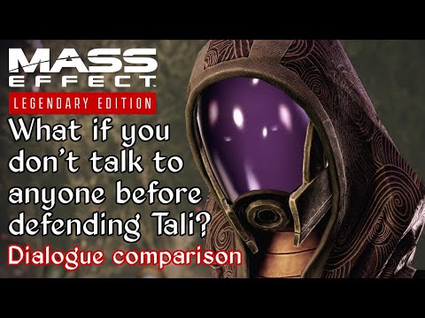 Mass Effect 2 - What if Shepard knows nothing about quarian politics during Tali's trial?