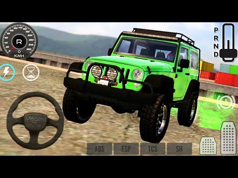 Green Jeep Driving 2019 - 6x6 Offroad Hill Car SUV Driver Simulator -  Android GamePlay