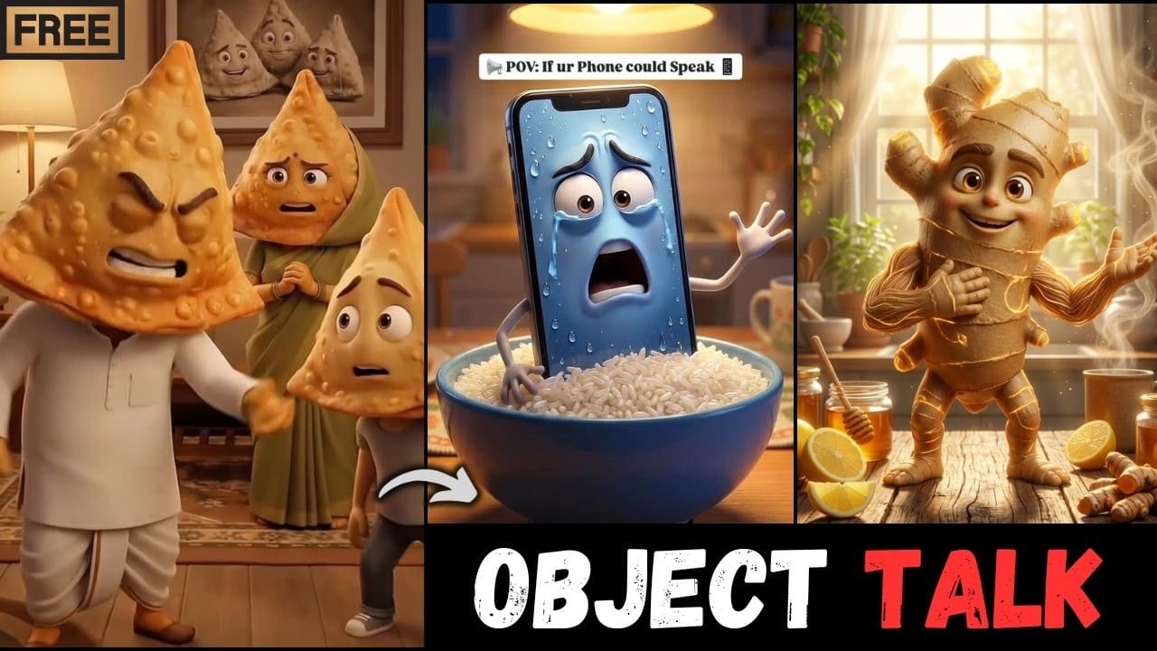 This FREE AI Method Makes Viral Talking Object Videos in Minutes