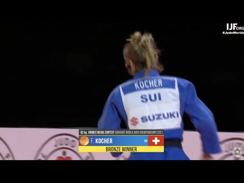 Judo World Championships: Fabienne Kocher Bronze -52kg