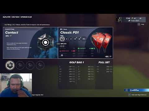 acah-acah dato main golf..harap2 dapatlah projek juta-juta..