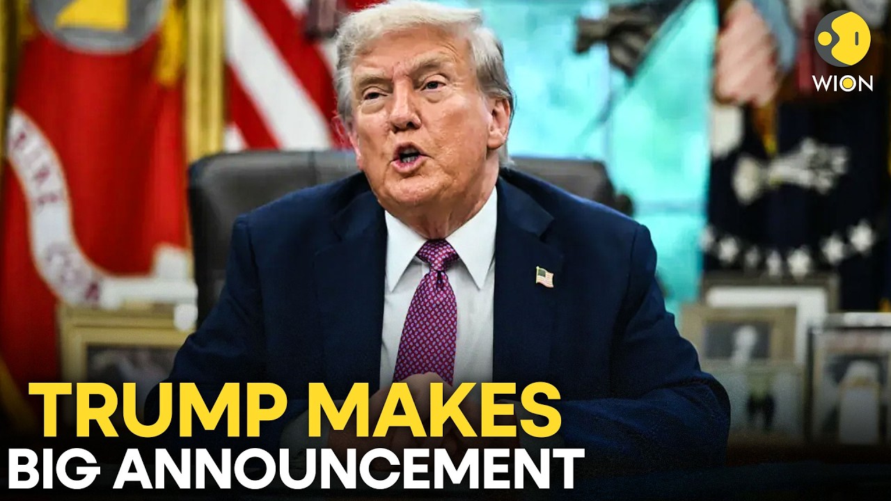 Trump LIVE: US President Trump Hosts a Columbus Day Celebration at the White House | WION Live