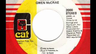 GWEN McCRAE  Cradle of love