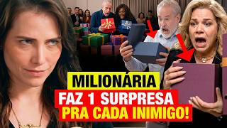 QUEM AMA CUIDA: Adriana usa FORTUNA MILIONÁRIA faz 1 SURPRESA pra cada INIMIGO: Pilar, Ademir, Tom..