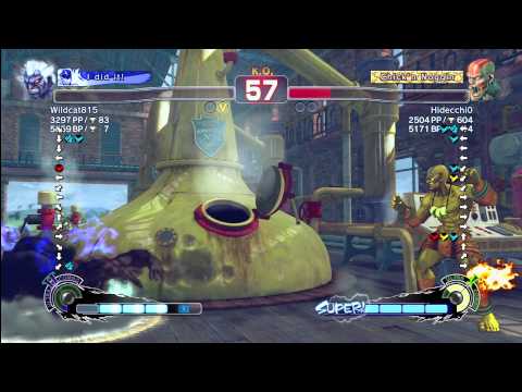 SSF4 AE [Oni] Wildcat815 vs Hidecchi0 [DH]