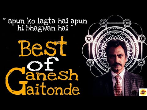 Best Of Ganesh Gaitonde Moments | Nawazuddin Siddiqui | Sacred Games |Netflix Web Series