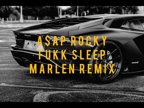 A$AP Rocky - Fukk Sleep (MARLEN Remix) | Lamborghini Aventador S