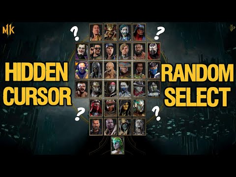 Hidden Cursor Random Select In Kombat League!