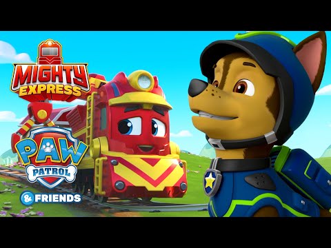 PAW Patrol and Mighty Express Rescue Bart the Bull! Mashup Episode #2 PAW Patrol & Friends