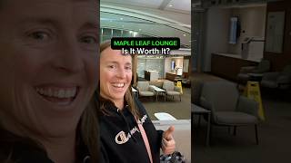 Inside the Air Canada Maple Leaf Lounge (Toronto Pearson Terminal 1)✈️ #airportlounge