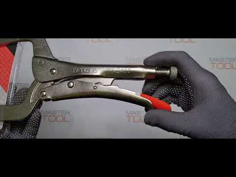 Кліщі затискні YATO тип С, глибокий захват 280мм, діапазон 0-80mm Кліщі затискні YATO тип С, глибокий захват 280мм, діапазон 0-80mm