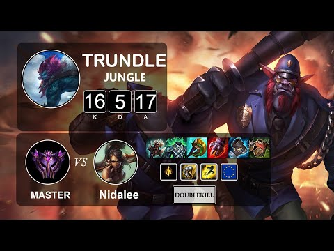 Cinkrof Jungle Trundle vs Nidalee - LOL EUW Master Season 11 Patch 11.24