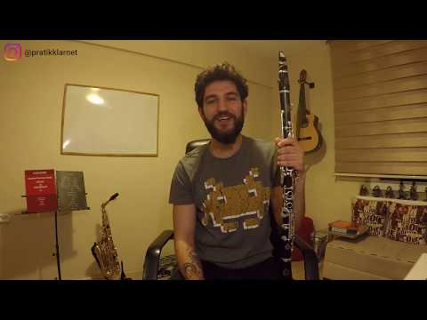Pratik Klarnet - Firuze Sol Klarnet Yakın Çekim