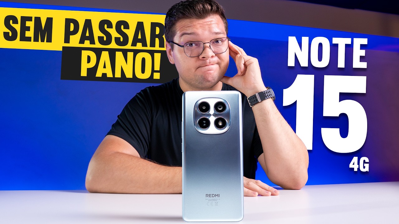 Miniatura da avaliação em vídeo de Smartphone Xiaomi Redmi Note 15 256GB 8GB RAM