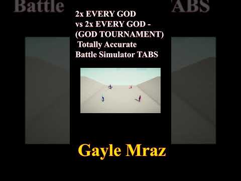 100x ROMAN TESTUDO vs 2x EVERY GOD   Totally Accurate Battle Simulator TABS#shorts 7