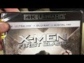X Men First Class 4K UHD Unboxing
