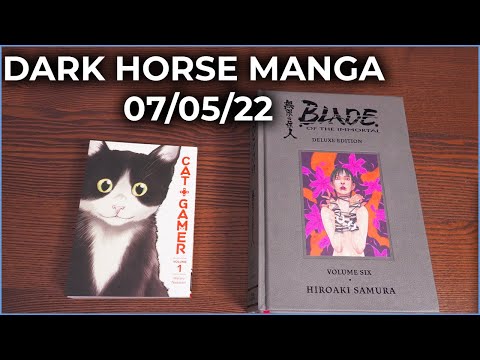 Dark Horse Manga 06/05/22 | Blade of the Immortal Deluxe Volume 6 | Cat + Gamer Volume 1