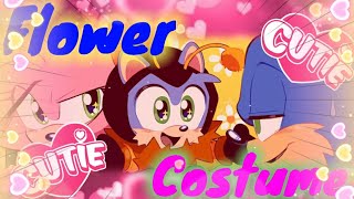 Sunflower Costume - A Sonamy Family Comic Made By Ares Feat. Spike