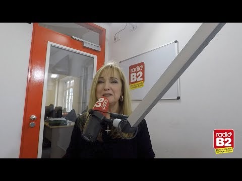 Veronika Fischer zu Gast bei radio B2 - Chefsache, Macher im Gespräch