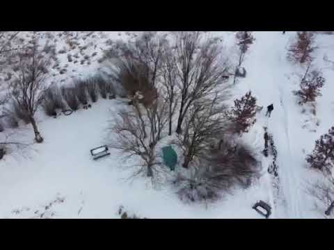 Video of private campground site near the pond; available January to April. Winter camping at it's best!