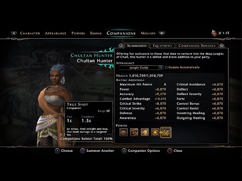 Neverwinter Chultan Hunter vs Greenscale Bowman