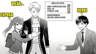 Ele REENCARNA como um NOBRE VILÃO… DERROTA o HERÓI e ROUBA a IRMÃ dele!|Manga Recap