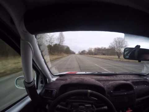 L-ka Rally Team Onboard Monte Karlino 19-20.03.2016 Zegrze Pomorskie PS8