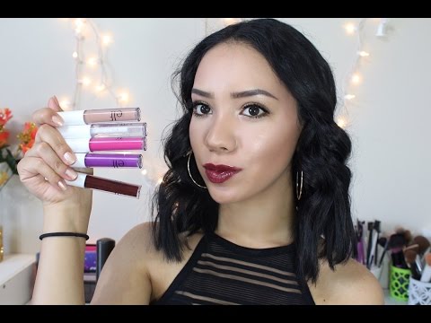 NEW ELF Lip Laquers! | Review & Swatches