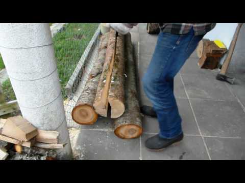 Bogenbau - Bergahorn spalten