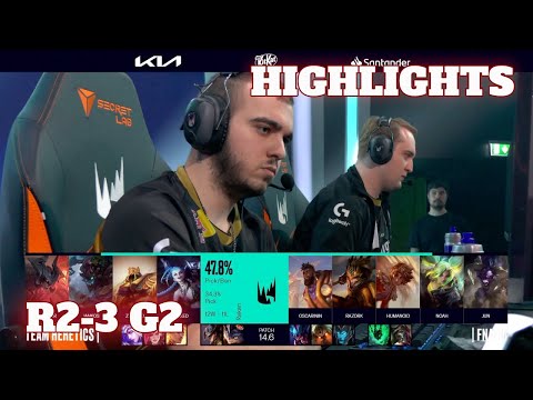 FNC vs TH - Game 2 Highlights | Round 2 LEC Spring 2024 Playoffs | Fnatic vs Team Heretics G2