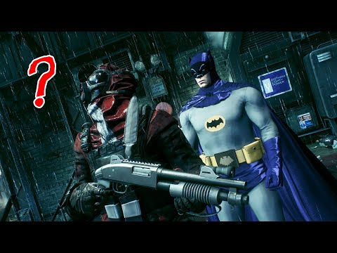 Adam West's Batman is a TROLL 😅 Batman Arkham Knight Funny Stealth