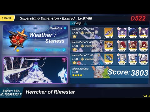 Honkai Impact 3rd exalted abyss: Rimestar v04