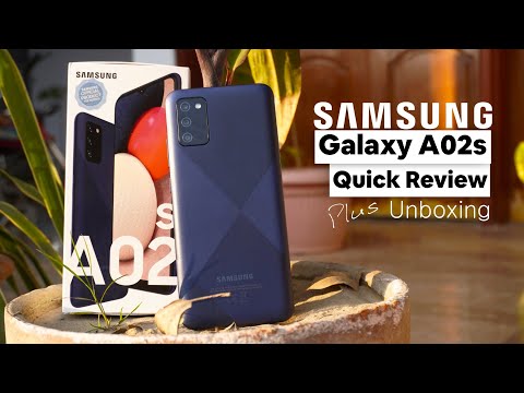 Samsung Galaxy A02s Unboxing & Quick Review