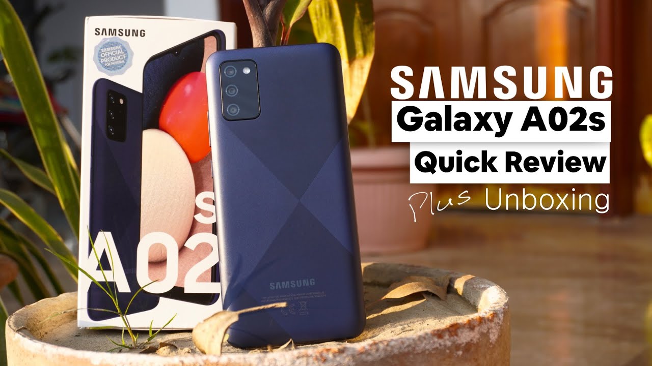 Samsung Galaxy A02s Unboxing & Quick Review