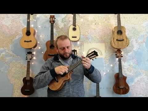 Sixty Second Sound Samples - Big Island KSR-CTG Concert Ukulele