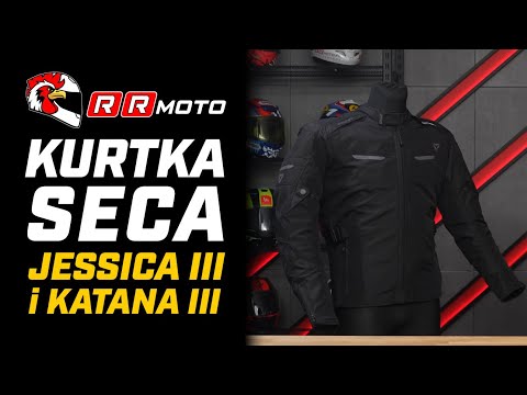 SECA KATANA III i SECA JESSICA III - miejskie kurtki motocyklowe