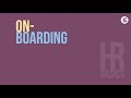 HR Basics Onboarding