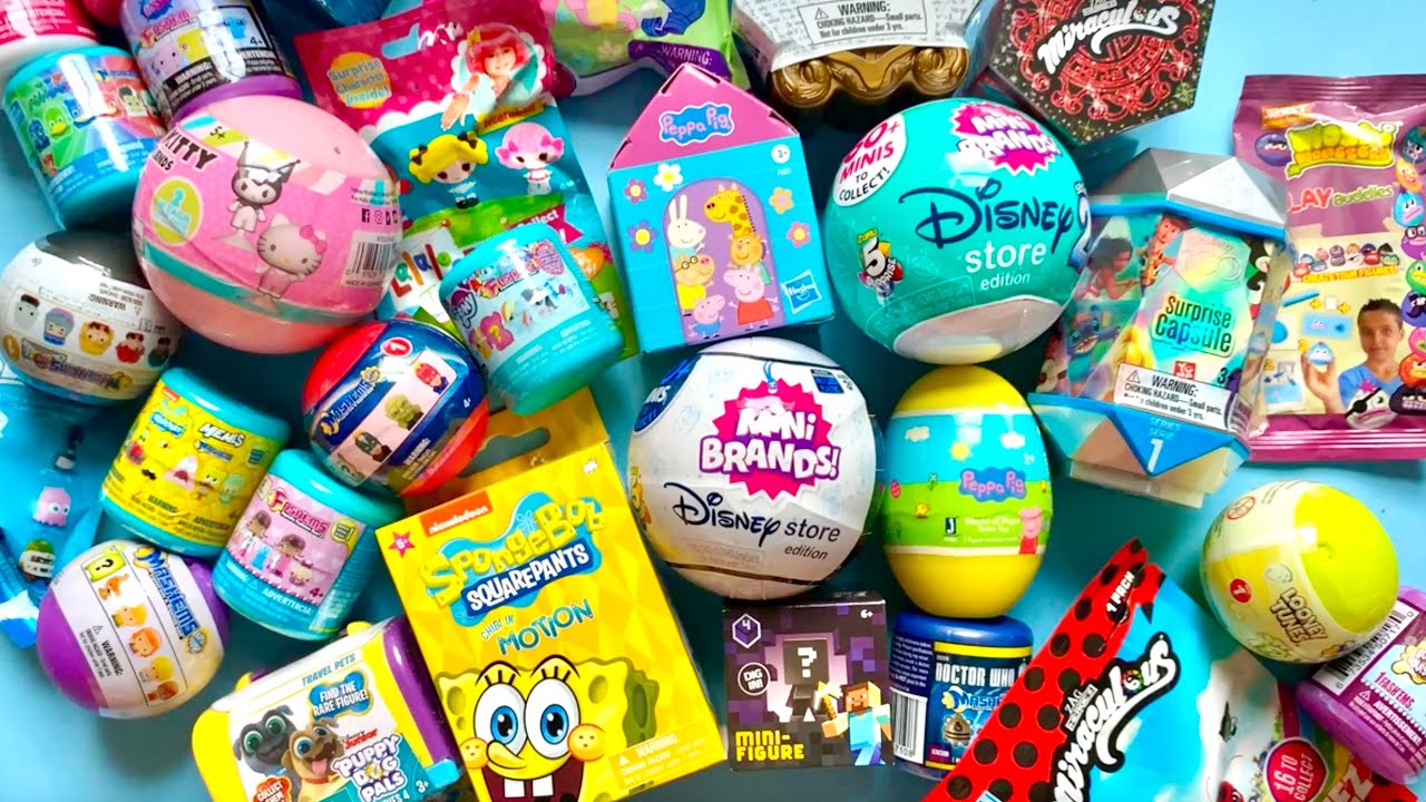 ASMR 4 hours with satisfying unboxing toys